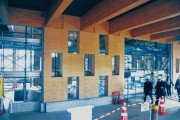 建築中の新研究棟