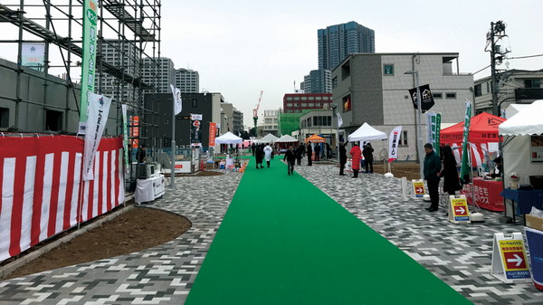 展示場のようす