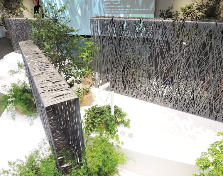 「ゆらぎ」の展示