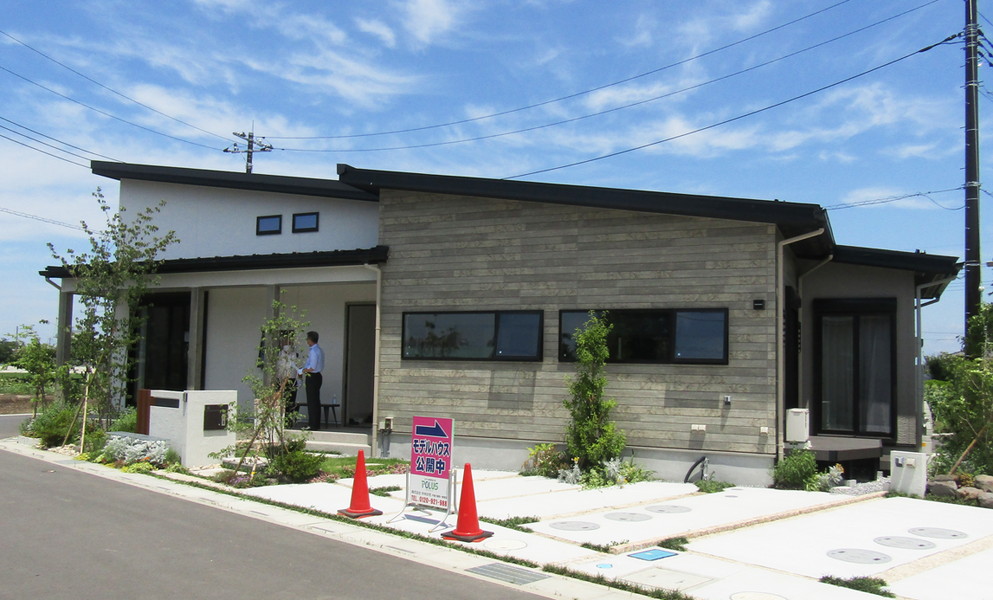 広い庭が楽しめる住戸プラン