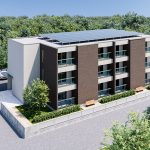 サンヨーホームズ、賃貸集合住宅をZEH化=住棟単位で一次エネ削減率75%以上に