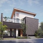 三井ホーム、水平・垂直を強調した新商品「IZM」=多彩な半屋外空間「ラナイ」を提案