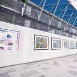 積水ハウス、建設現場の仮囲いに障がい者アーティストの作品掲示=気に入った作品は購入可能